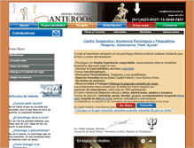 Tablet Screenshot of anteroos.com.ar